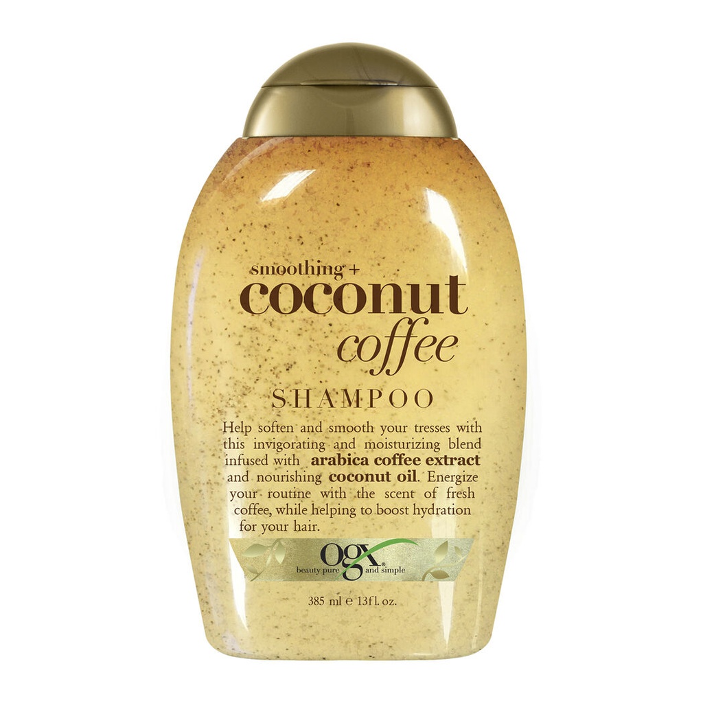 SHAMPOO OGX SMOOTHING COCONUT COFFEE 385 ML