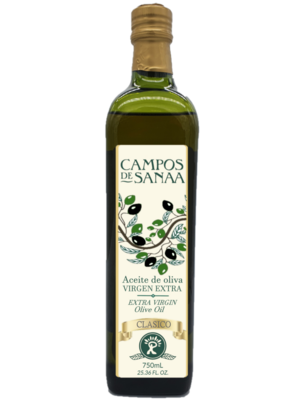 ACEITE CAMPOS DE SANAA DE OLIVA EXTRA VIRGEN CLASICO 750 ML