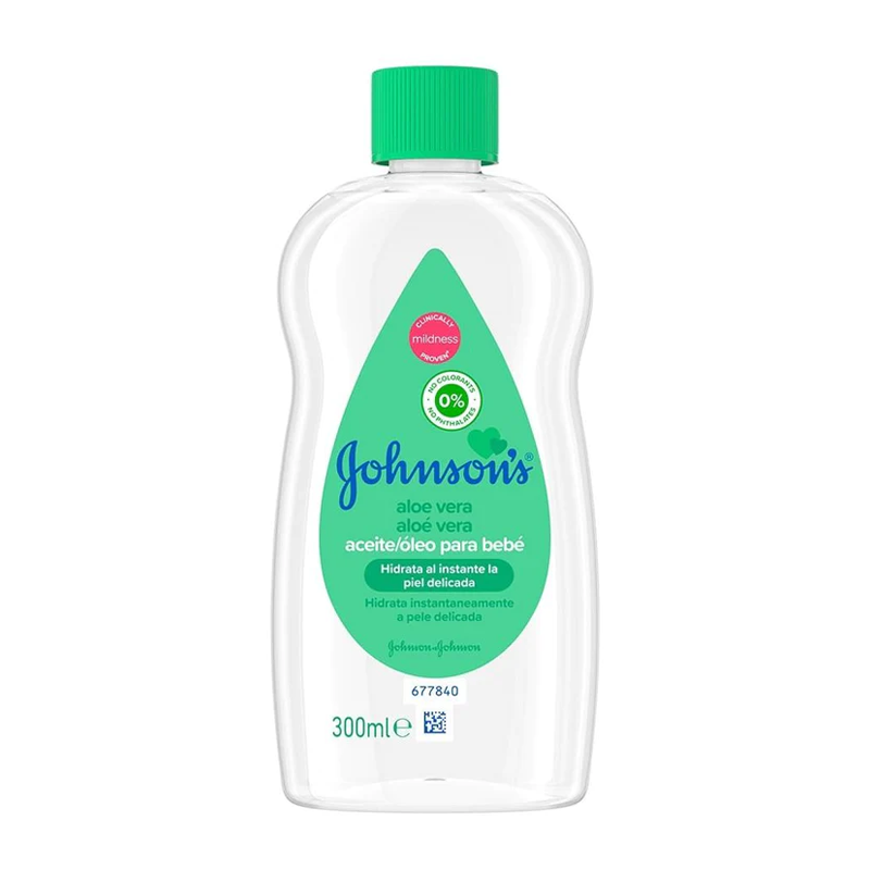 ACEITE JOHNSON & JOHNSON ALOE 300 ML 
