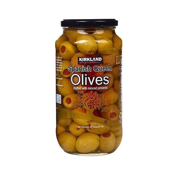 ACEITUNAS KIRKLAND SPANISH OLIVES 595 GR