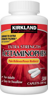 ACETAMINOFEN KIRKLAND EXTRA FUERTE 500 MG 500 CAPS