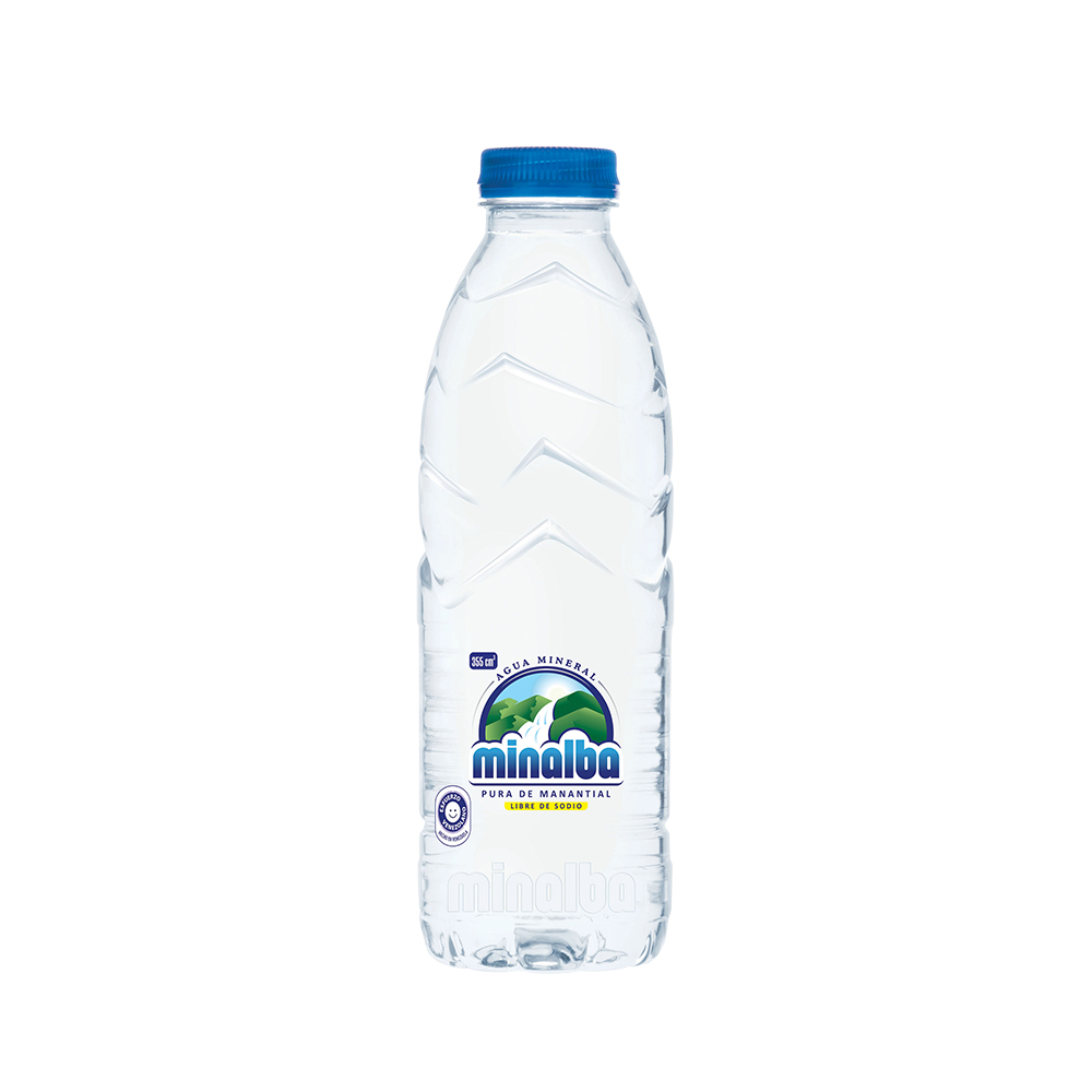 AGUA MINALBA MINERAL 355 ML 