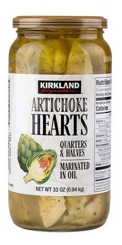 ALCACHOFAS KIRKLAND ARTICHOKES HEARTS 0.94 KG