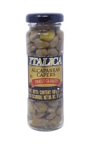 ALCAPARRAS ITALICA CAPERS NONPARELLE 100 GR