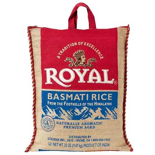 ARROZ ROYAL BASMATI 9.07 KG 