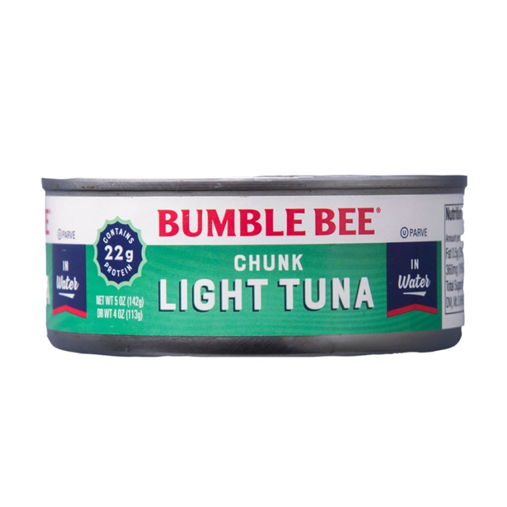 ATUN BUMBLE BEE LIGHT TUNA EN AGUA 113 GR