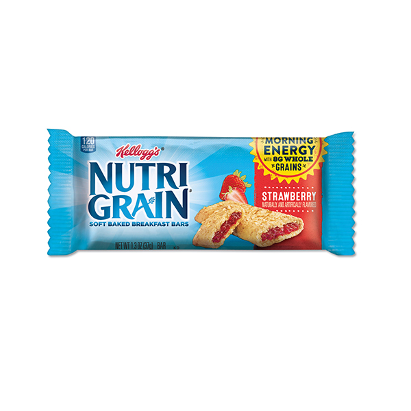 BARRA ENERGETICA NUTRI GRAIN KELLOGGS STRAWBERRY 37 GR