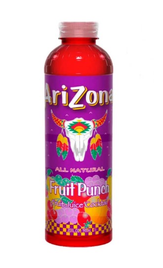 BEBIDA ARIZONA FRUIT PUNCH 591 ML