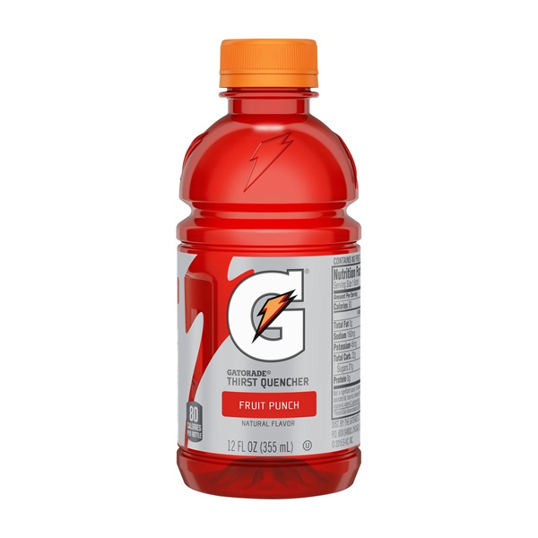 BEBIDA ENERGIZANTE GATORADE FRUIT PUNCH 355 ML