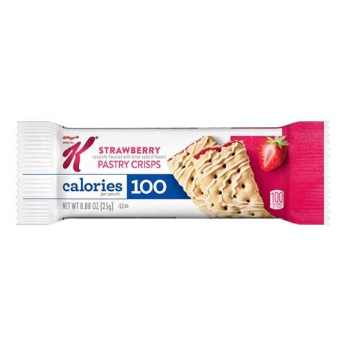 BARRAS DE PROTEINA KELLOGGS STRAWBERRY PASTRY CRIPS 25 GR