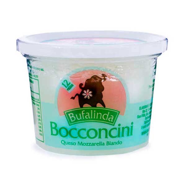 QUESO BUFALINDA BOCCONCINI MOZZARELLA BLANDO 240 GR