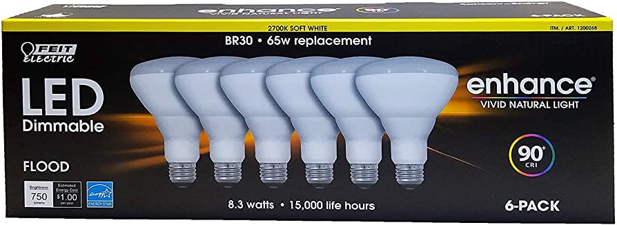 BOMBILLOS DIMMABLE ENHANCE LED 6 UND