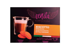 CAPSULAS DE CAFE VENITA BISCOTTO 16 CAPS 224 GR
