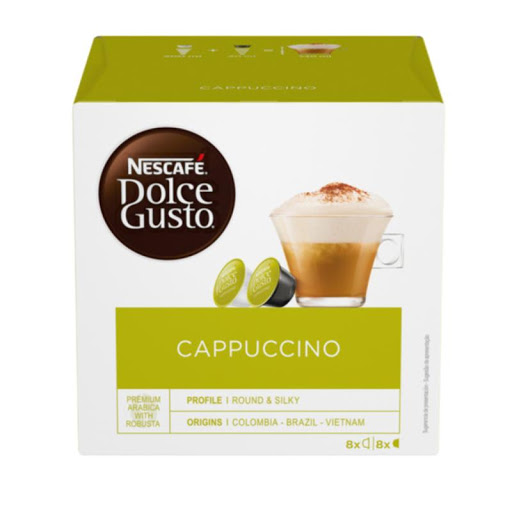 CAPSULAS DE CAFE DOLCE GUSTO CAPPUCCINO 16 CAPS