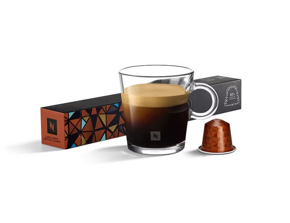 CAPSULAS DE CAFE NESPRESSO CAPE TOWN / LE CAP ENVIVO LUNGO 55 GR 10 CAP