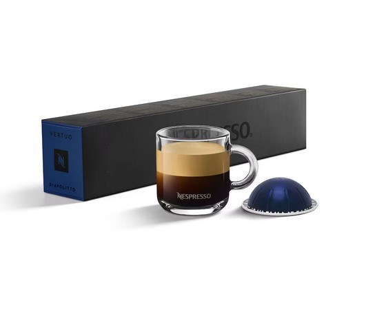 CAPSULAS DE CAFE NESPRESSO DIAVOLITTO 102 GR 10 CAPS