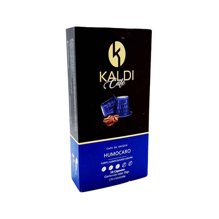 CAPSULAS DE CAFE NESPRESSO KALDI HUMOCARO 10 CAPS