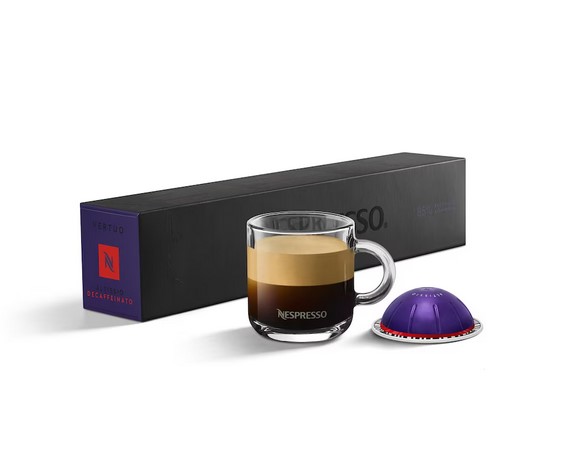 CAPSULAS DE CAFE NESPRESSO VERTUO ALTISSIO DECAFFEINATO 70 GR 10 CAPS