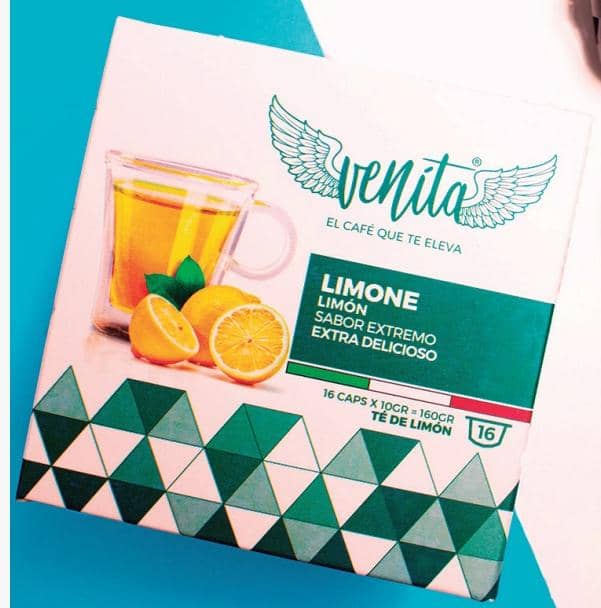 CAPSULAS DE TE ZENZERO & LIMONE VENITA 16 CAPS