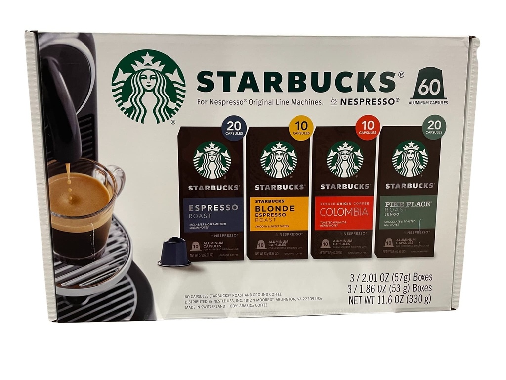 CAPSULAS STARBUCKS 60 CT