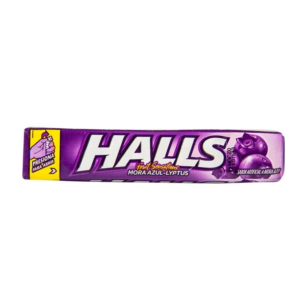 CARAMELOS HALLS MORA AZUL 25.2 GR