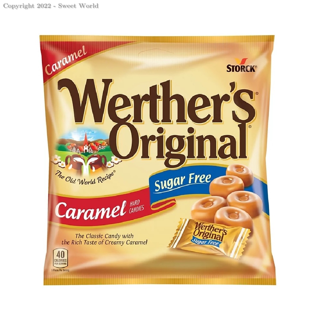 CARAMELOS WERTHERS ORIGINAL SOFT CARAMELS SUGAR FREE 77.90 GR