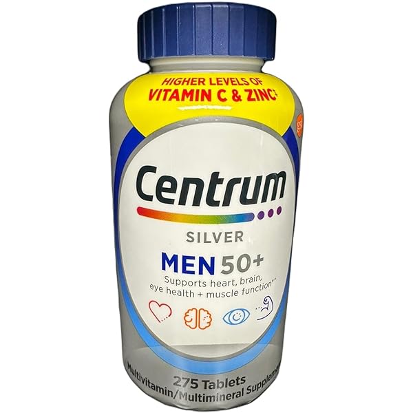 MULTIVITAMINICO CENTRUM SILVER MEN 50+275 TABLETS