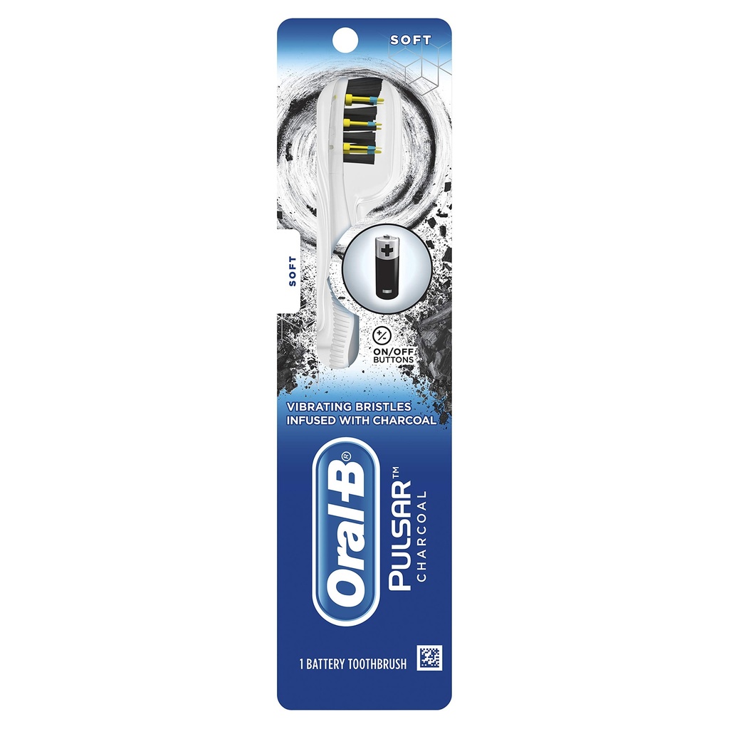 CEPILLO DENTAL ORAL -B PULSAR CHARCOAL 