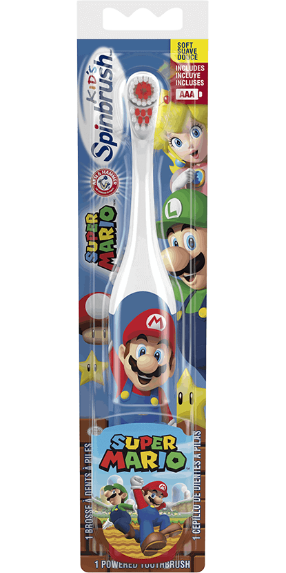 CEPILLO DENTAL SPINBRUSH SUPER MARIO 