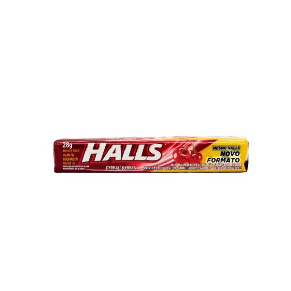 CARAMELOS HALLS CHERRY FLAVOR 28 GR