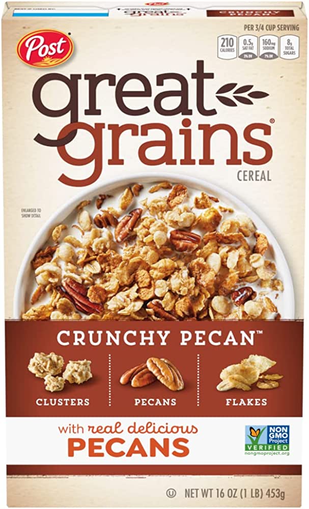 CEREAL GREAT GRAINS CRUNCHY PECAN 16 OZ
