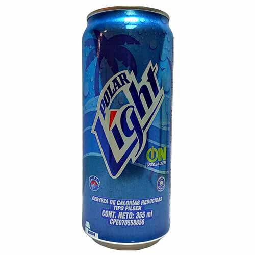 CERVEZA POLAR LIGHT 355 ML