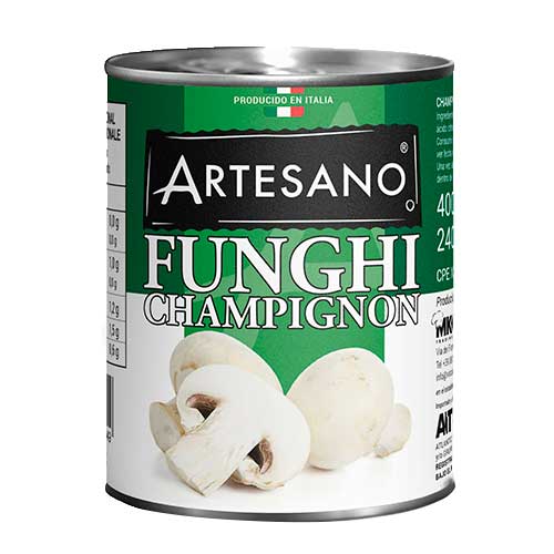 CHAMPIÑONES ARTESANO AL NATURAL 400 GR
