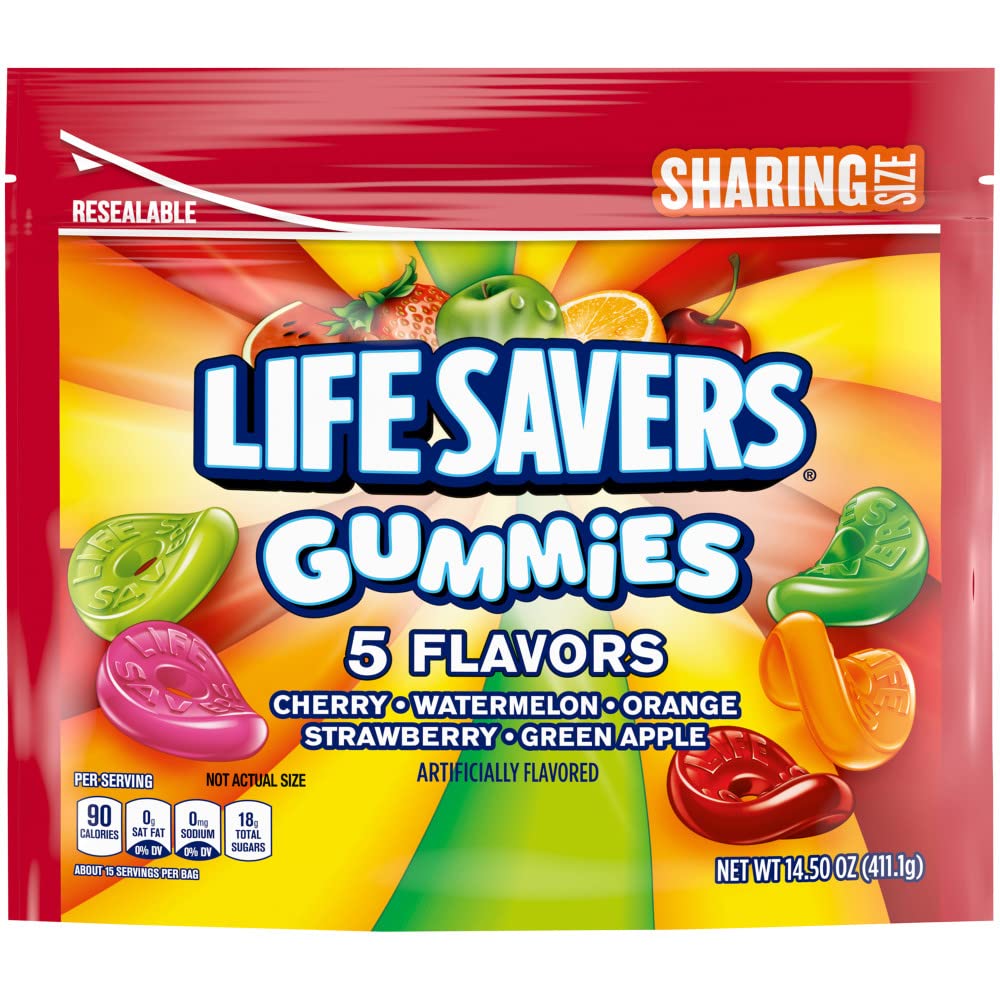LIFE SAVERS GUMMIES5 FLAVORS 411.1 GR 