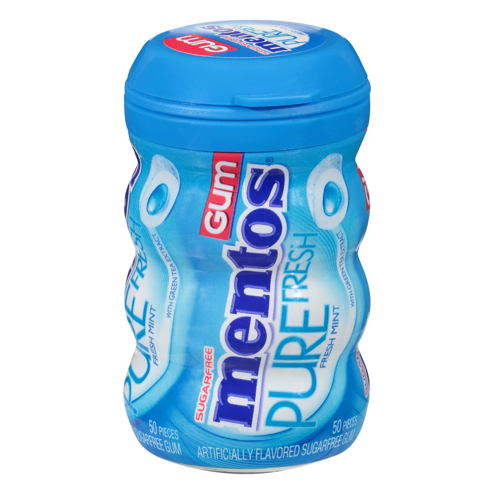MENTOS GUM PURE FRESH MENT 50 PIECES