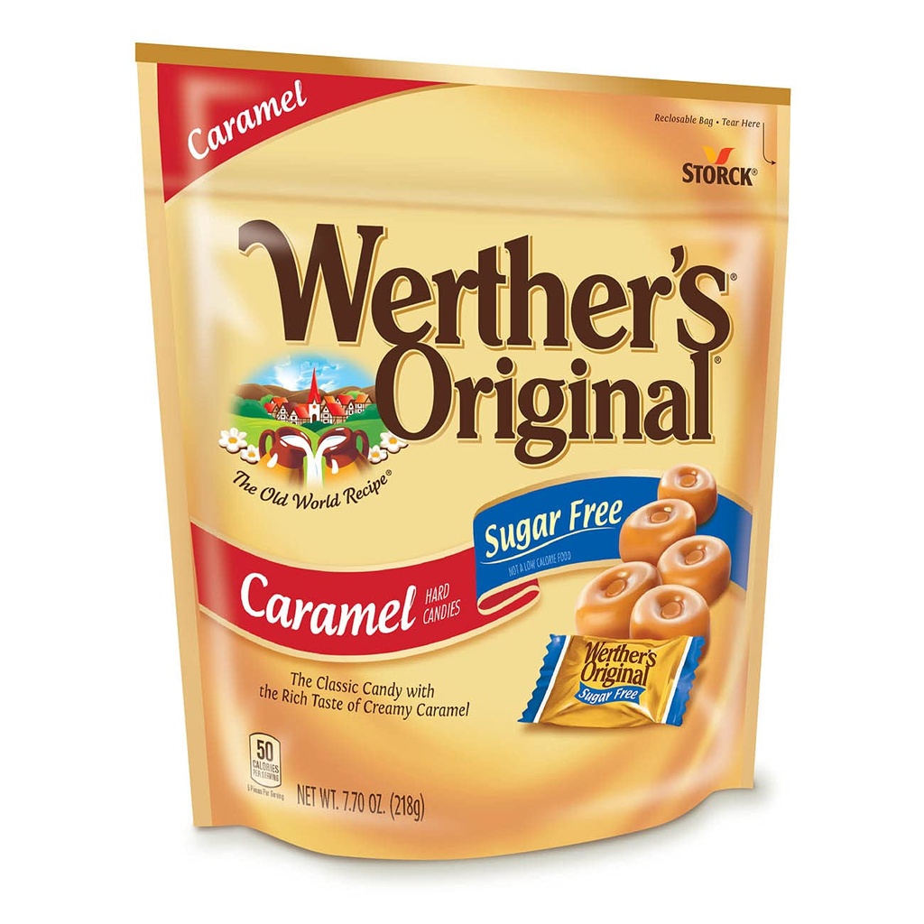 CARAMELO WERTHERS ORIGINAL HARD CANDIES 218 GR