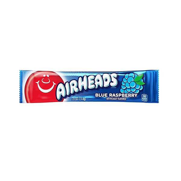 CARAMELOS AIRHEADS BLUE RASPBERRY 15.6 GR
