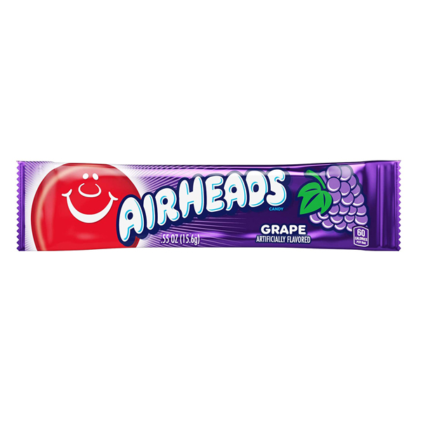 CARAMELOS AIRHEADS GRAPE 15.6 GR