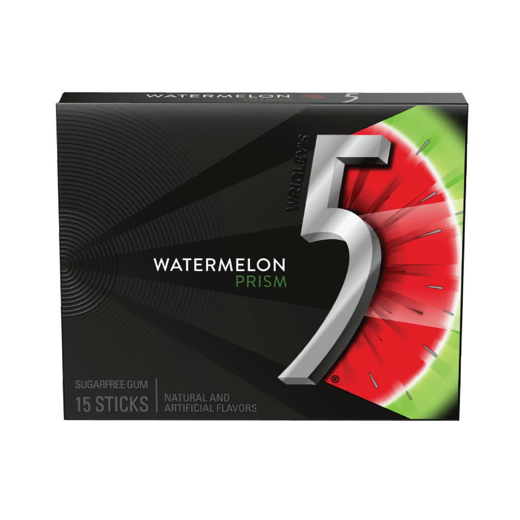 CHICLE FIVE WATERMELON PRISM 40,5GR