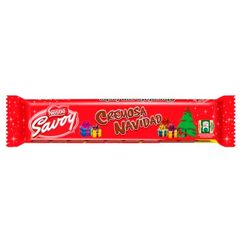 CHOCOLATE SAVOY CREMOSA NAVIDAD 70 GR 