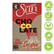 CHOCOLATE SUN KETO CRISPIE 50 GR