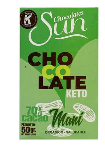 CHOCOLATE SUN KETO MANI 50 GR
