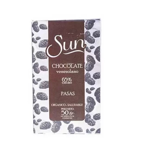 CHOCOLATE SUN KETO PASAS 50 GR