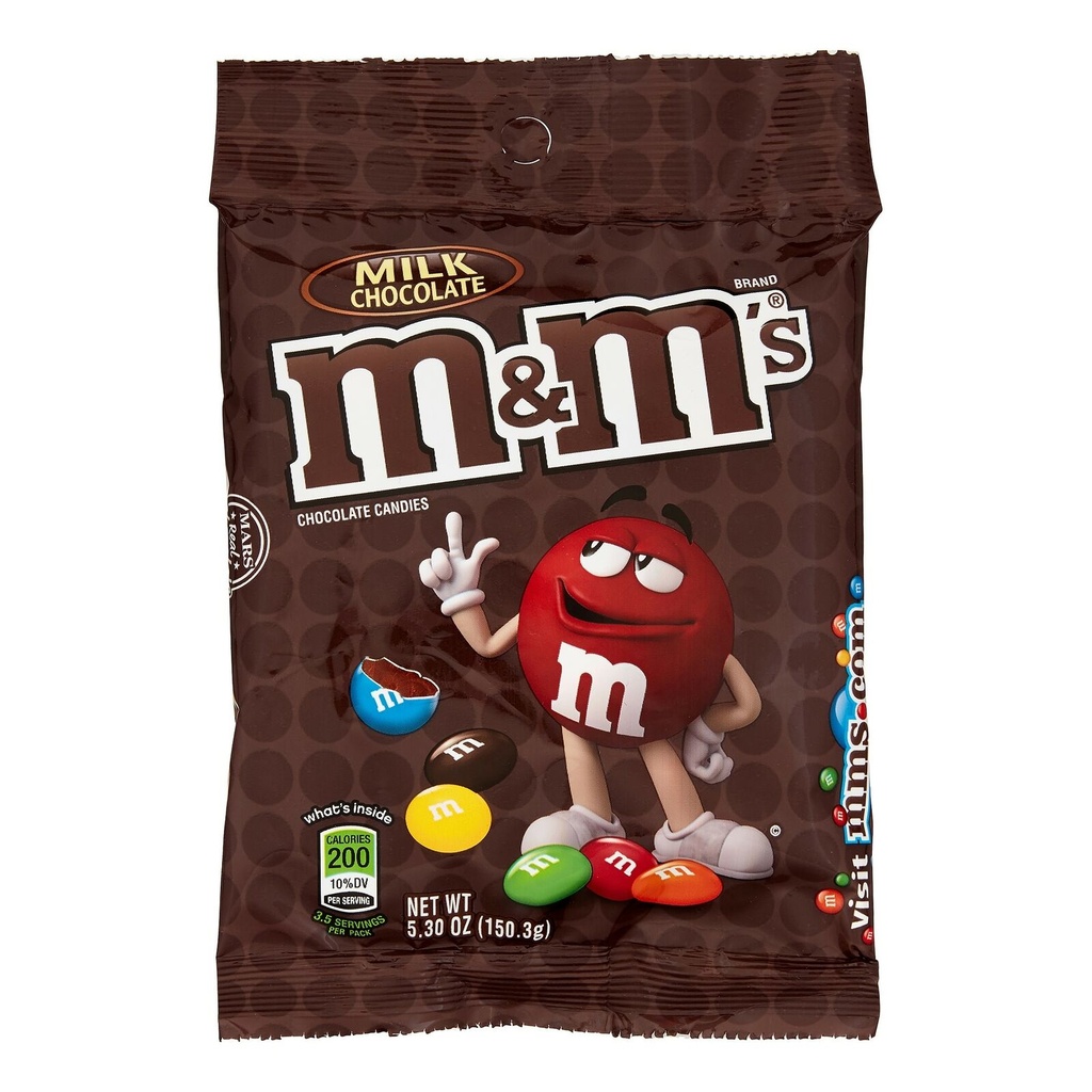 CHOCOLATE M&M MILK CHOCOLATE 150.3 GR