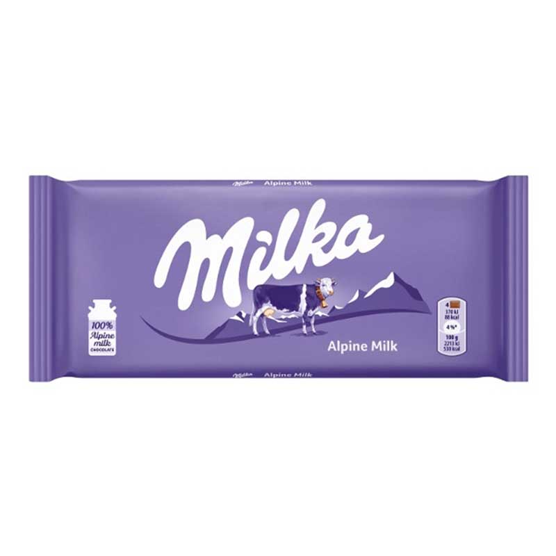 CHOCOLATE MILKA ALPINE MILK 100 GR