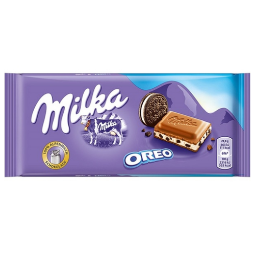 CHOCOLATE MILKA OREO 100 GR