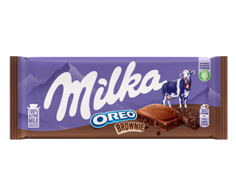 CHOCOLATE MILKA OREO BROWNIE 100 GR 