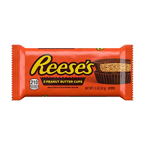 CHOCOLATE REESES 2 PEANUT BUTTER CUPS 42 GR