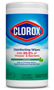 TOALLAS DESINFECTANTE CLOROX FRESH SCENT 556 GR