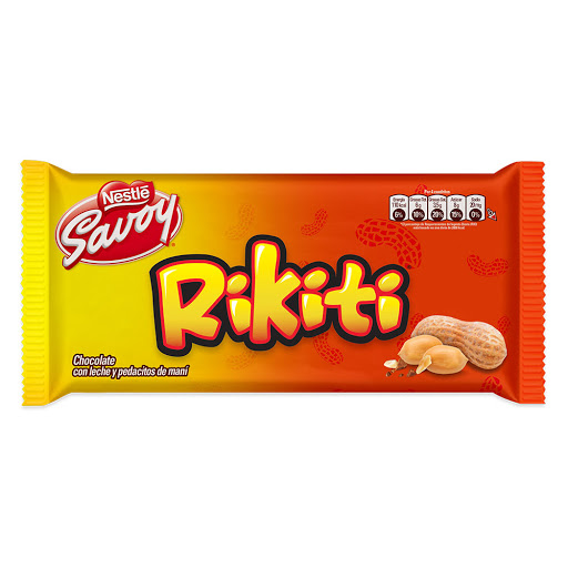CHOCOLATE NESTLE SAVOY RIKITI 130 GR